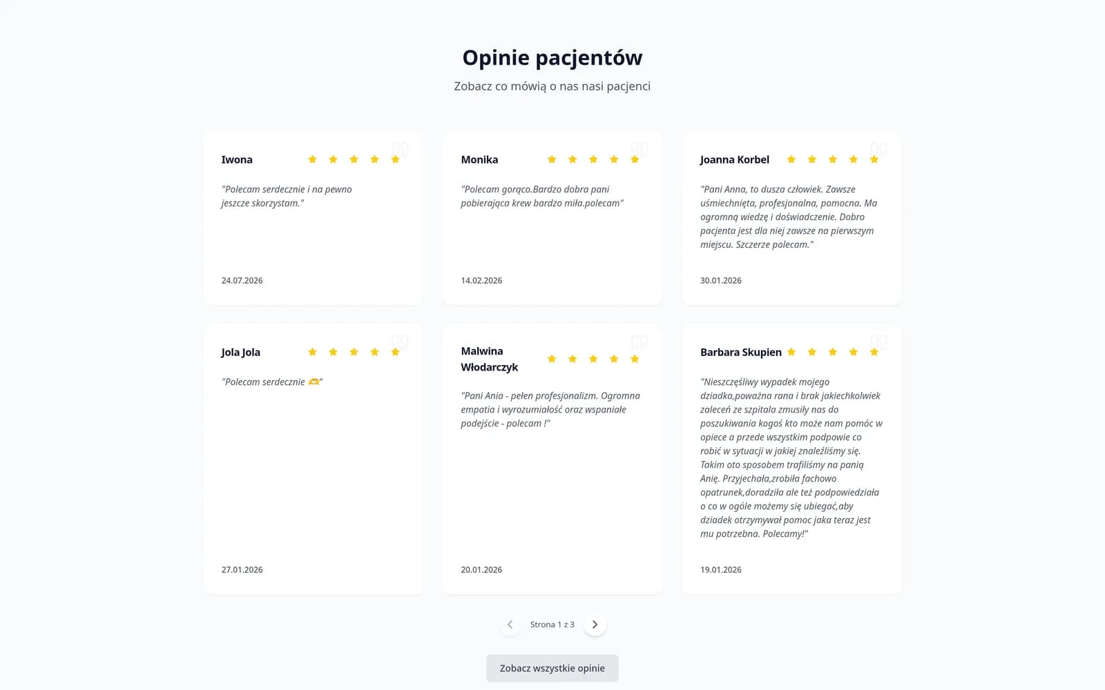 AnnaMed — Opinie pacjentów