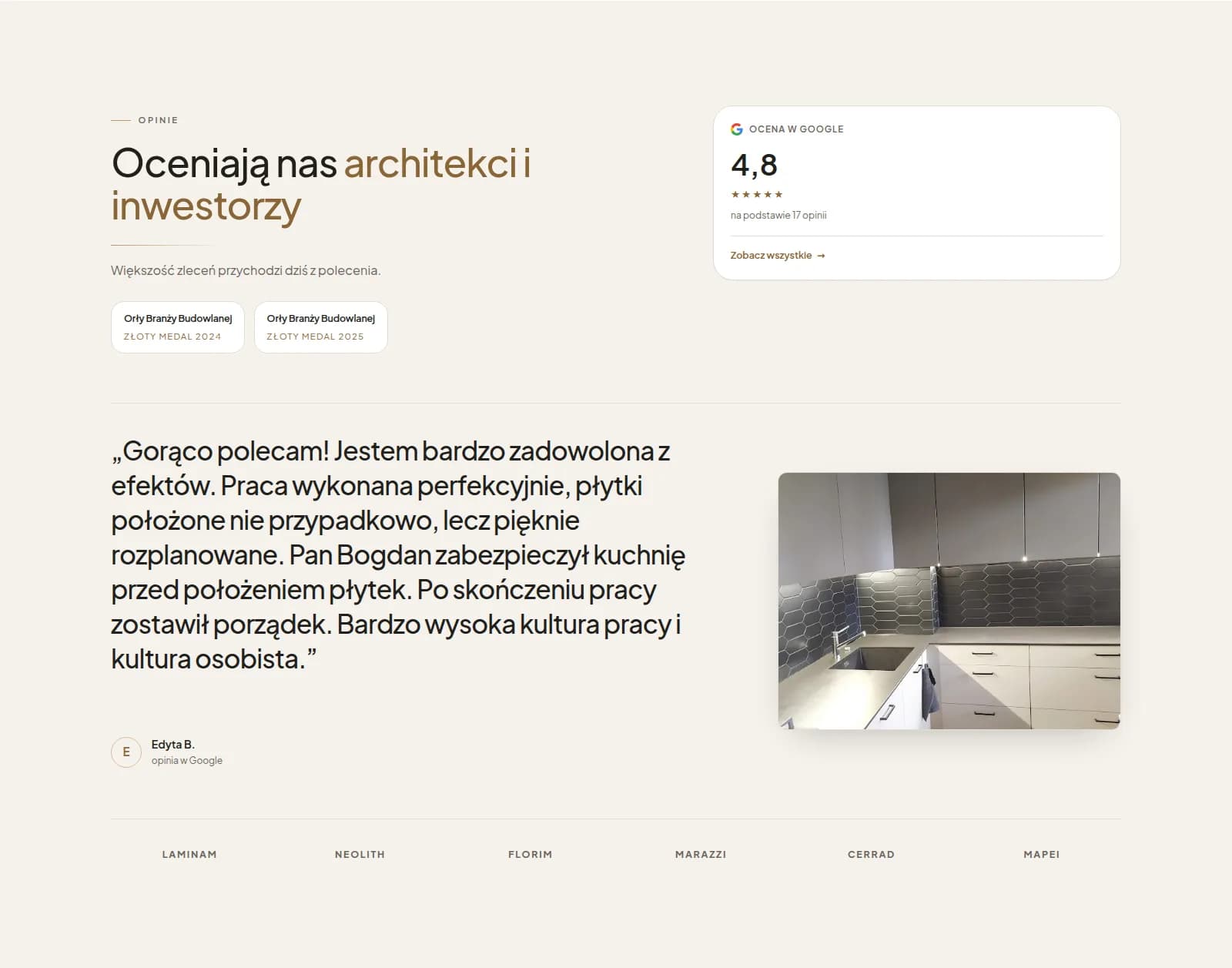 JB Decor — Opinie klientów