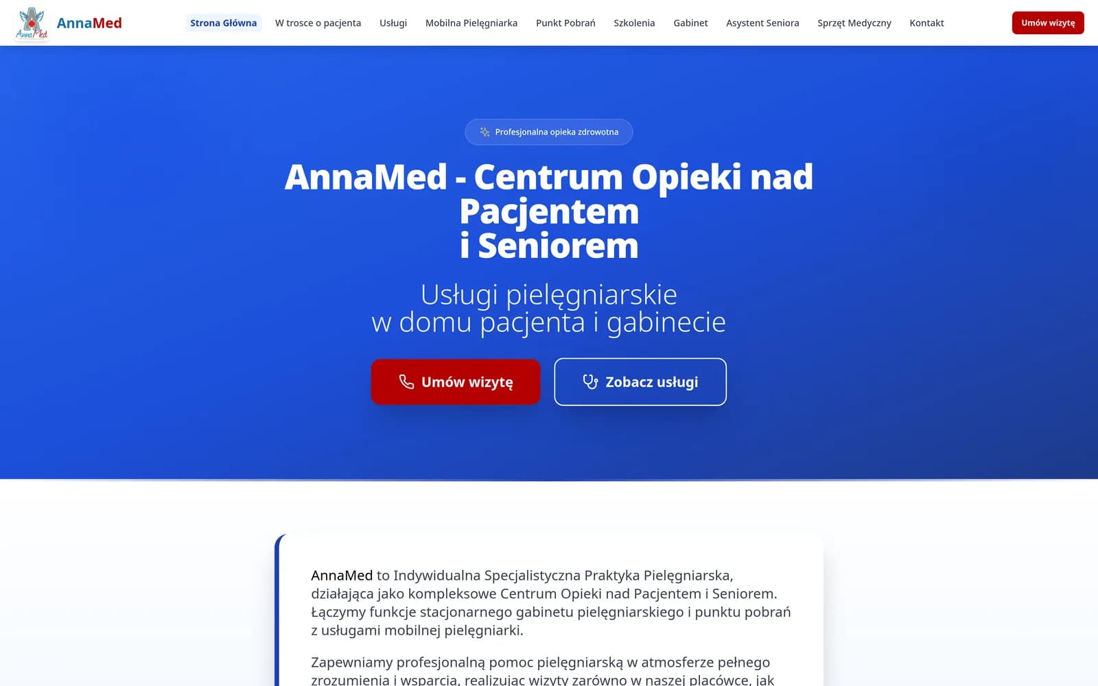 AnnaMed — strona główna