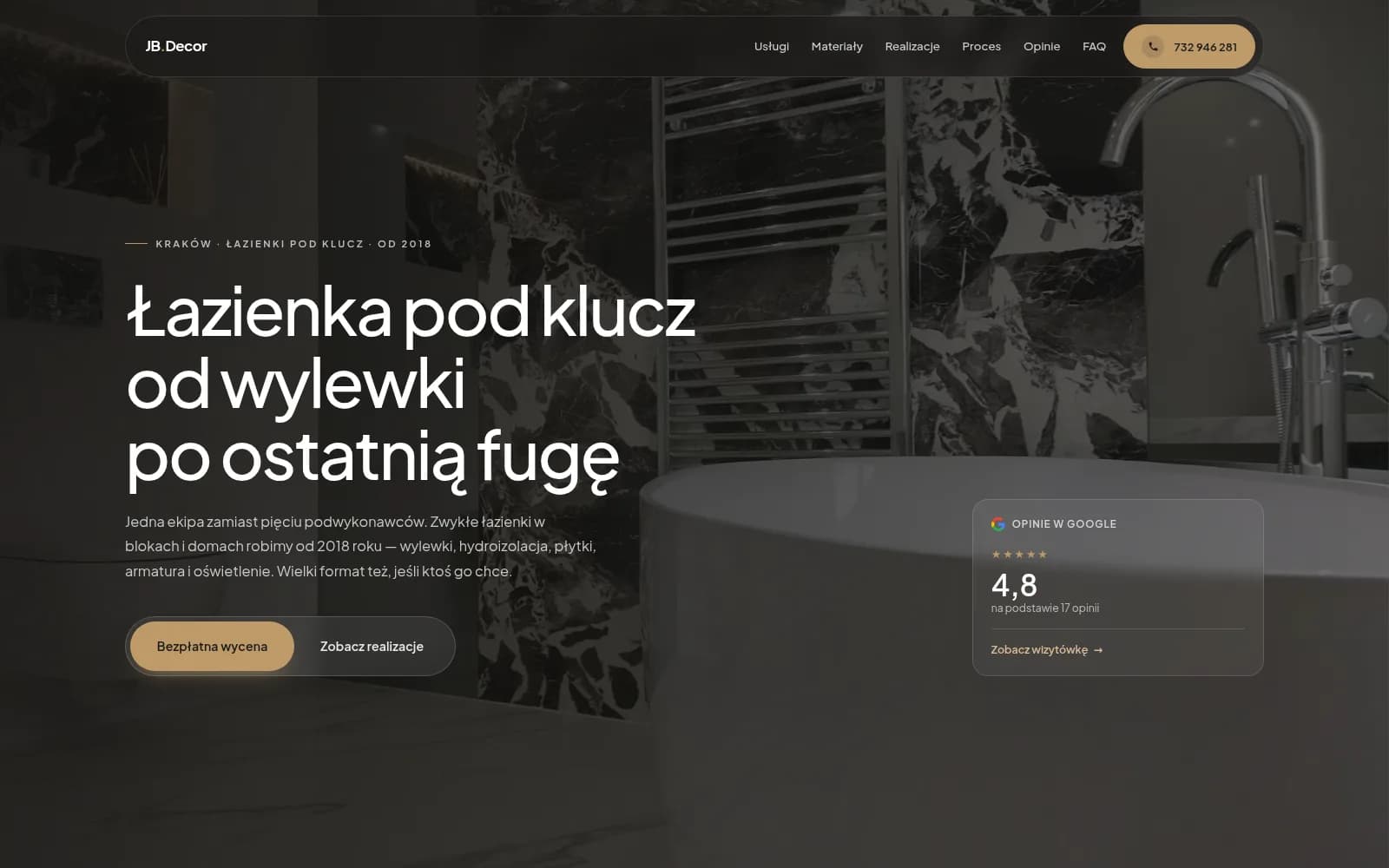 JB Decor — strona główna